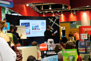 Autor Bernd Flessner und Grafiker Stefan Lohr Frankfurter Buchmesse 2018